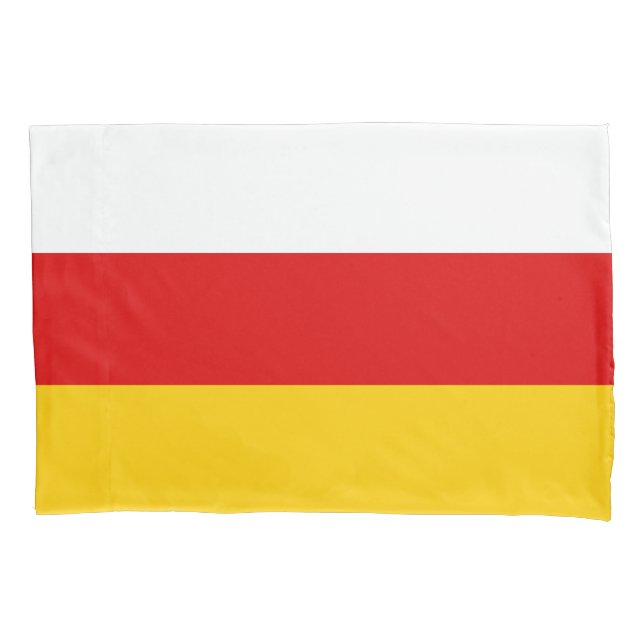 Funda De Cojín Bandera de Osetia del Sur (Anverso)