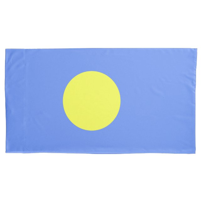 Funda De Cojín Bandera de Palau (Anverso)