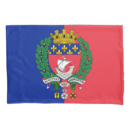 Funda De Cojín Bandera de París (Francia)
