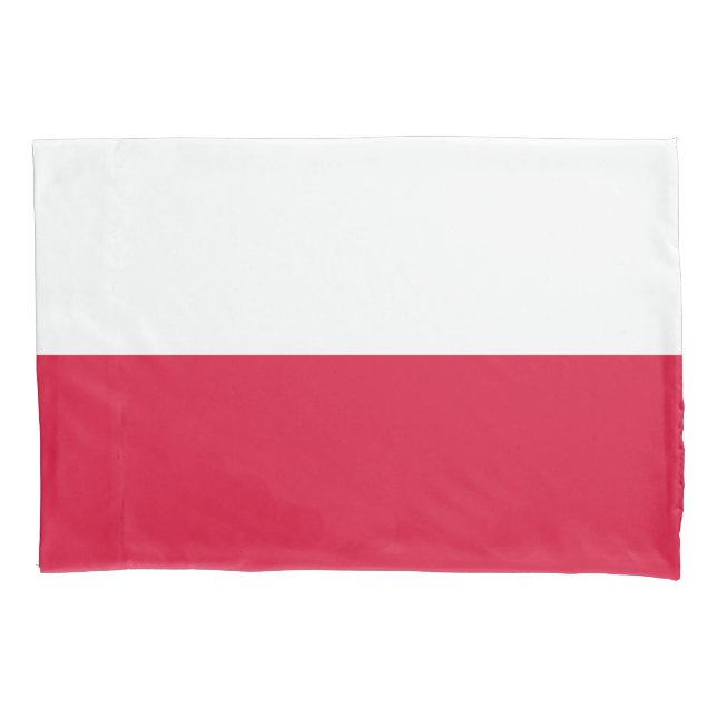 Funda De Cojín Bandera de Polonia (Anverso)