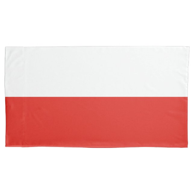 Funda De Cojín Bandera de Polonia (Anverso)