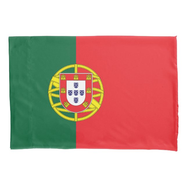 Funda De Cojín Bandera de Portugal (Anverso)