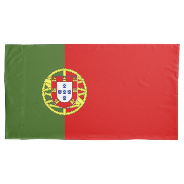 Funda De Cojín Bandera de Portugal (Anverso)