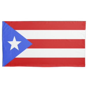 Funda De Cojín Bandera de Puerto Rico