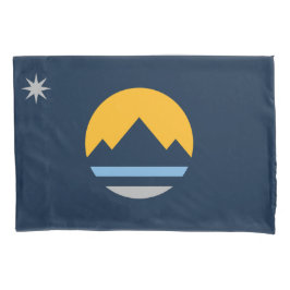 Funda De Cojín Bandera de Reno (Nevada City)