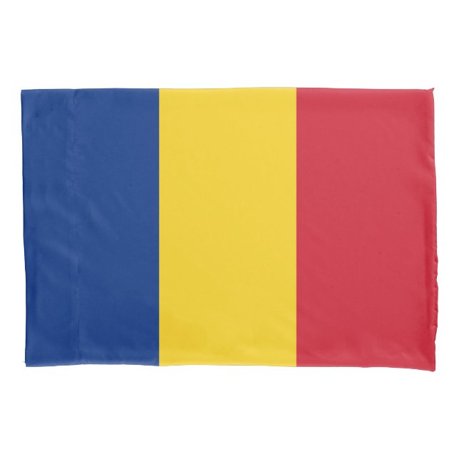 Funda De Cojín Bandera de Rumania (Anverso)