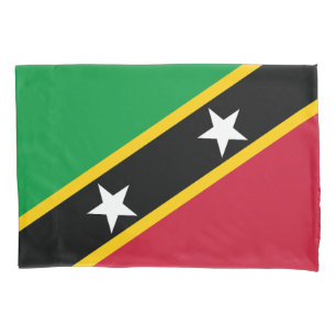 Funda De Cojín Bandera de San Cristóbal y Nieves