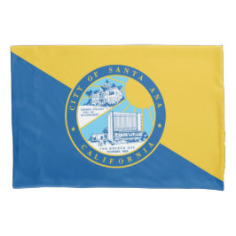 Funda De Cojín Bandera de Santa Ana (California)