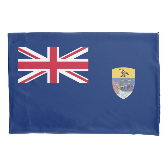 Funda De Cojín Bandera de Santa Elena (Anverso)