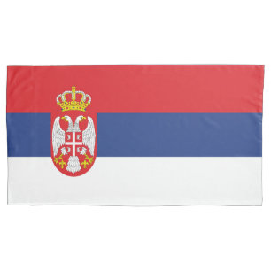 Funda De Cojín Bandera de Serbia