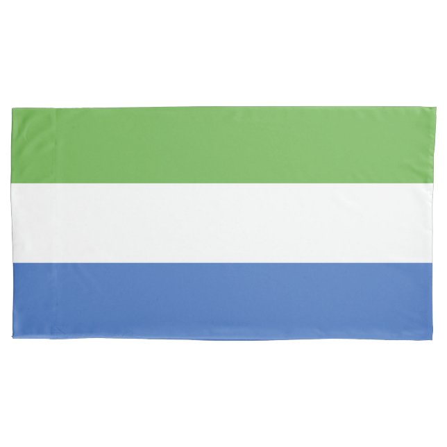 Funda De Cojín Bandera de Sierra Leona (Anverso)