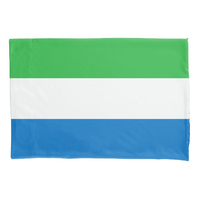 Funda De Cojín Bandera de Sierra Leona (Anverso)