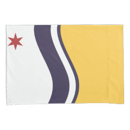 Funda De Cojín Bandera de South Bend (Indiana)