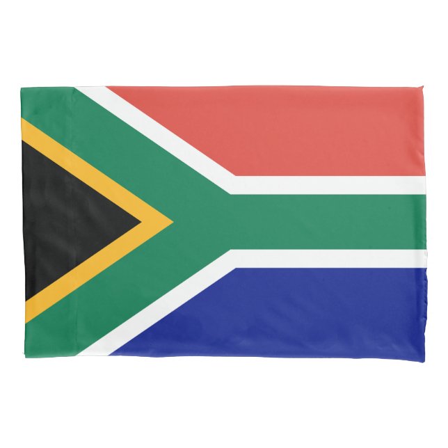 Funda De Cojín Bandera de Sudáfrica (Anverso)