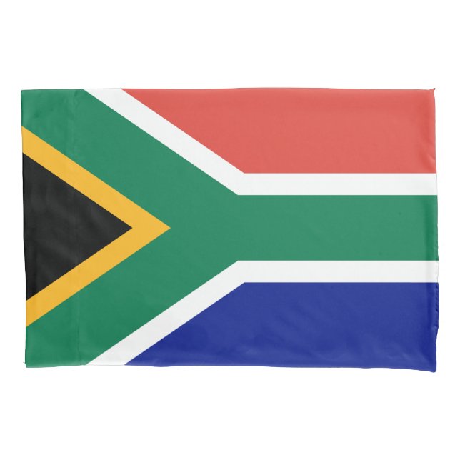 Funda De Cojín Bandera de Sudáfrica (Anverso)