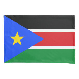 Funda De Cojín Bandera de Sudán del Sur