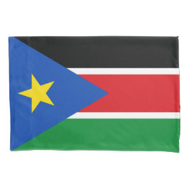 Funda De Cojín Bandera de Sudán del Sur (África)