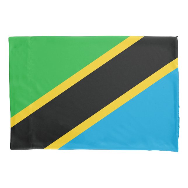 Funda De Cojín Bandera de Tanzania (Anverso)