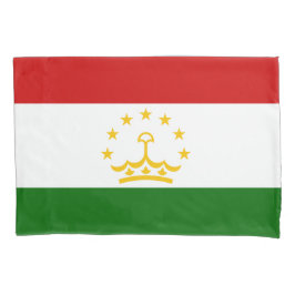 Funda De Cojín Bandera de Tayikistán (tayiko) (República de Tayik