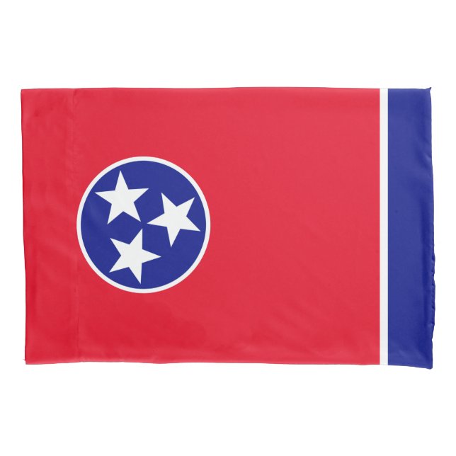 Funda De Cojín Bandera de Tennessee (Anverso)