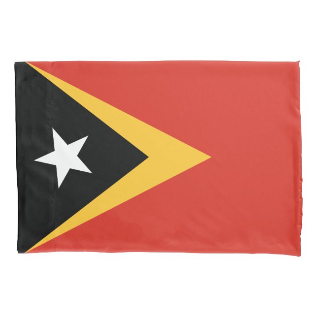 Funda De Cojín Bandera de Timor Oriental (Anverso)