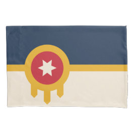 Funda De Cojín Bandera de Tulsa (Oklahoma)