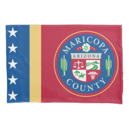 Funda De Cojín Bandera del condado de Maricopa (Arizona)