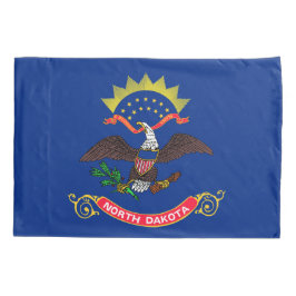 Funda De Cojín Bandera del Estado de Dakota del Norte (Dakotan de