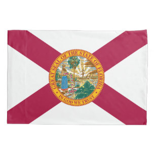 Funda De Cojín Bandera del estado de Florida