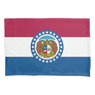 Funda De Cojín Bandera del estado de Missouri