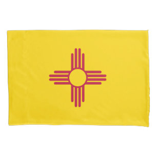 Funda De Cojín Bandera del estado de Nuevo México