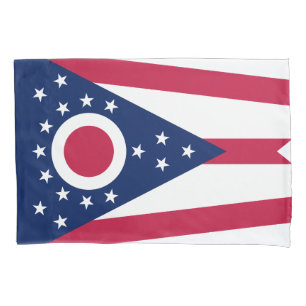 Funda De Cojín Bandera del estado de Ohio