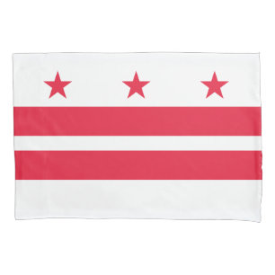 Funda De Cojín Bandera del estado de Washington DC