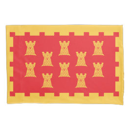 Funda De Cojín Bandera del Gran Manchester (condado del Reino Uni