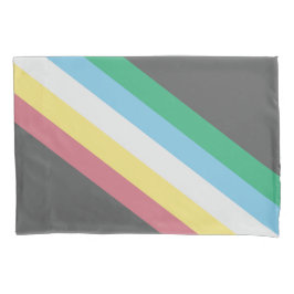 Funda De Cojín Bandera del Orgullo de la Discapacidad