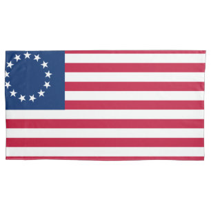Funda De Cojín Bandera estadounidense de la vieja gloria de Betsy