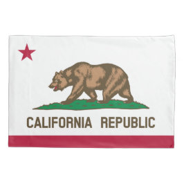 Funda De Cojín Bandera estatal de California