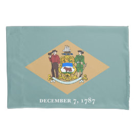 Funda De Cojín Bandera estatal de Delaware (DE, EE.UU.)