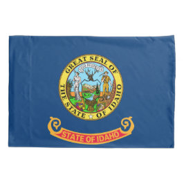 Funda De Cojín Bandera estatal de Idaho