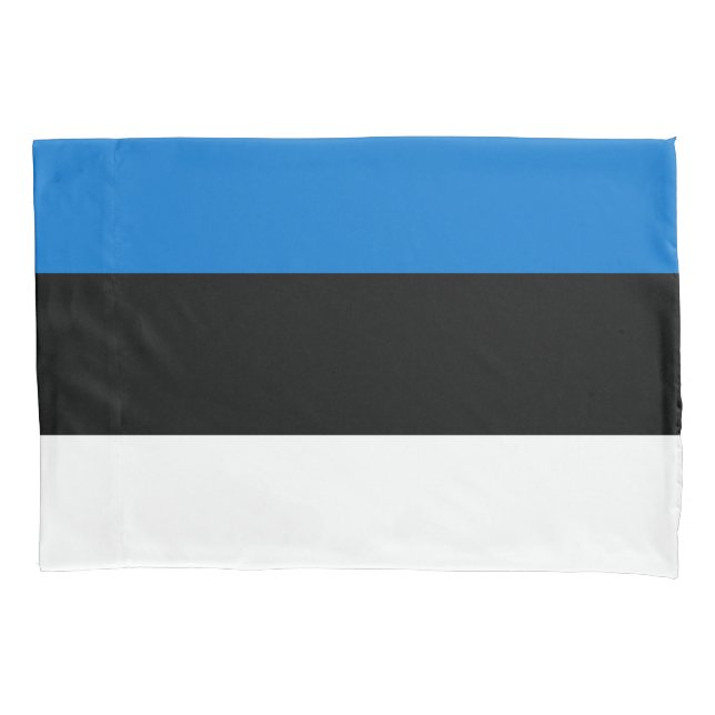 Funda De Cojín Bandera estonia (Anverso)