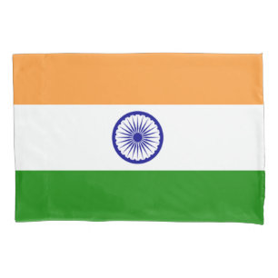 Funda De Cojín Bandera india (India) (país del Asia meridional) (