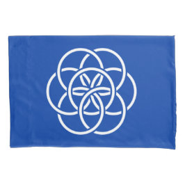 Funda De Cojín Bandera internacional del planeta Tierra