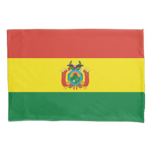 Funda De Cojín Bandera Patriótica de Bolivia
