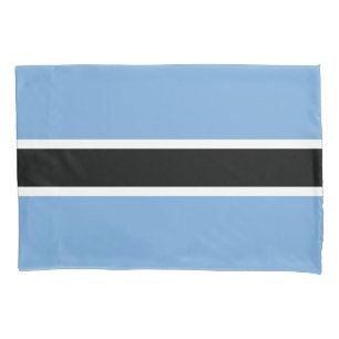 Funda De Cojín Bandera patriótica de Botsuana