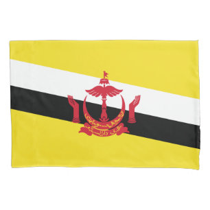 Funda De Cojín Bandera patriótica de Brunéi