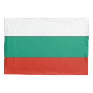 Funda De Cojín Bandera Patriótica de la Montaña Negra de Bulgaria