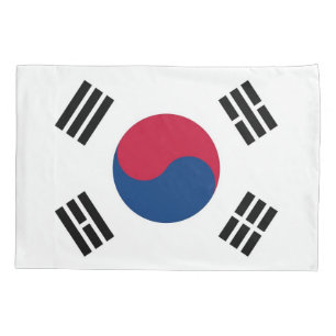 Funda De Cojín Bandera Patriótica de un solo pilar en Corea del S