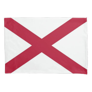 Funda De Cojín Bandera Patriótica monopilar de Alabama, Estados U