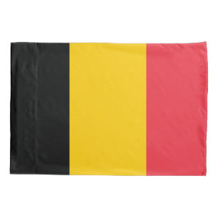Funda De Cojín Bandera patriótica monopilar de Bélgica