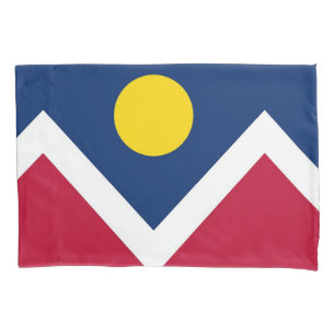 Funda De Cojín Bandera Patriótica monopilar de Denver